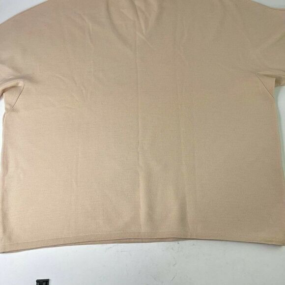 ST. CROIX MEN’S PULLOVER CREME Size XX Zephyr wool knit V-Neck SWEATER - Picture 9 of 12